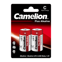 Батарейка Camelion Plus LR14 C BL2 Alkaline 1.5V (2/12/192) 