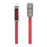 USB Кабель REMAX Armor 2in1 (Micro-Iphone 5/6/7/SE) (1M, 2.1A) RC-067t Красный