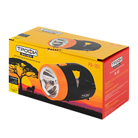 Фонарь прожектор Трофи PA-101 от аккумулятора черный