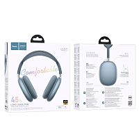 Наушники полноразмерные HOCO W65 bluetooth 5.4 с микр. синий (1/40)