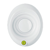 Ночник Camelion NL-245 "Кнопка" 220V в розетку белый (1/24/96)