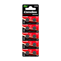 Батарейка Camelion G3/LR736/LR41/392A/192 BL10 Alkaline 1.5V (10/100/3600)