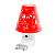 Ночник Camelion NL-193 "Светильник красный" 3LED 0.5W 220V в розетку (1/24/96)