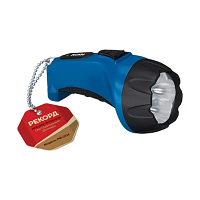 Фонарь туристический Рекорд РМ-0104 от аккумулятора синий (1/12/60)