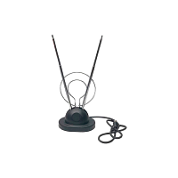 ТВ-Антенна комнатная Вектор большое кольцо AR-019 пассивная с питанием DVB-T/T2 (1/50)