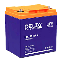 Аккумулятор свинцово-кислотный Delta HRL 12-26 X 12V 26Ah