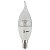Лампа светодиодная ЭРА BXS E14 7W 4000К 170-265V свеча на ветру прозрачная (1/10/100)