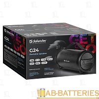 Портативная колонка Defender G24 bluetooth 5.0 microSD черный (1/8)
