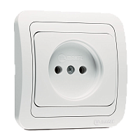 Розетка Makel Mimoza 1гн. 16A белый 12022 (1/12)