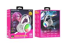 Наушники полноразмерные Borofone BO108 с микр. игровые белый