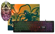 Набор клавиатура+мышь+коврик проводной Defender C-779 TARK игровой (1/20)