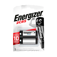 Батарейка Energizer 2CR5 BL1 Lithium Foto 6V (1/10/60)