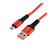 Кабель GoPower GP02M USB (m)-microUSB (m) 1.0м 2.4A нейлон красный (1/200/800)