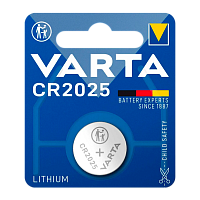Батарейка Varta ELECTRONICS CR2025 BL1 Lithium 3V (6025) (1/10/100) 