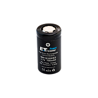 Аккумулятор Li-ion ET 18500 BL2 Deluxe Pack 1200mAh без защиты 