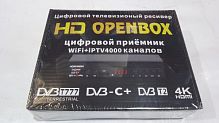Приставка для цифрового ТВ Openbox HD DVB-T/T2 металл черный (1/60)