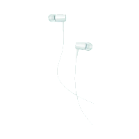 Наушники внутриканальные GoPower GPHP02 белый (1/200/800) 
