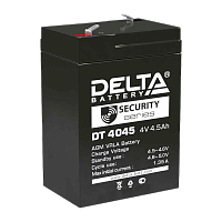 #Аккумулятор свинцово-кислотный Delta DT 4045 4V 4.5Ah (1/20/720)