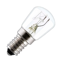 Лампа накаливания Makeeta E14 25W 220-240V для холодильников прозрачная (1/50)