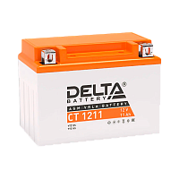 #Аккумулятор для мототехники Delta CT 1211 (1/8)
