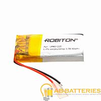 Аккумулятор ROBITON LP401225 3.7В 90mAh PK1 (1/250)