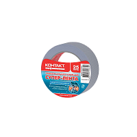 Клейкая лента Контакт ЛА 24-П25 25м универсальная каучук серый (1/6/24)