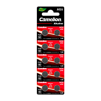 Батарейка Camelion G5/LR754/LR48/393A/193 BL10 Alkaline 1.5V (10/100/3600)