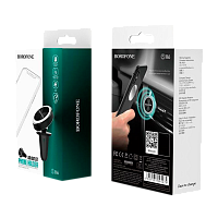 Держатель автомобильный Borofone BH6 в воздуховод магнит серебряный (1/160)