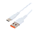 *Кабель GoPower GP01T-2M USB (m)-Type-C (m) 2.0м 2.4A белый (1/200/800) 