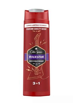 Гель для душа мужской Old Spice ROCKSTAR 3 в 1 400мл