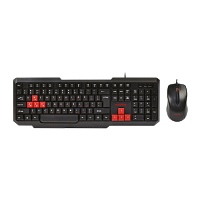 Набор клавиатура+мышь проводной Smartbuy 230346 ONE черный красный (1/20)