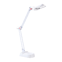 Светильник настольный Camelion KD-017A 11W 230V 2G7 на основании +лампа белый (1/6)