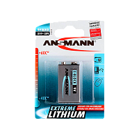 Батарейка Ansmann EXTREME Крона CR-V9 BL1 Lithium 9V 