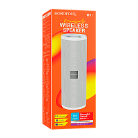 Портативная колонка Borofone BR1 bluetooth 5.0 серый (1/60)