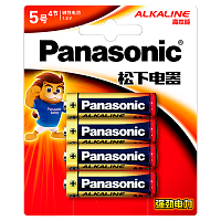 Батарейка Panasonic LR6 AA BL4  1.5V CN (Китай) (4/48/192) 
