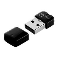 Флеш-накопитель Smartbuy ART 16GB USB2.0 пластик черный