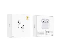 Наушники вставные HOCO EW43 bluetooth 5.3 с микр. белый (1/20/200)