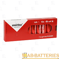 Батарейка Smartbuy LR6 AA BL10 Alkaline 1.5V (10/300)