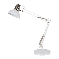 Светильник настольный Camelion KD-431A 40W 230V E27 на основании белый