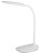 Светильник настольный ЭРА NLED-453 9W 220V 48LED на основании сенс. 5 ур.ярк.+3 цв. белый (1/8)