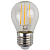Лампа светодиодная филамент ЭРА P45 E27 5W 4000К 170-265V шар (1/25/50)