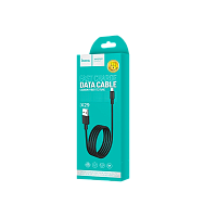 Кабель HOCO X29 USB (m)-microUSB (m) 1м 2.0A TPE черный (1/33/330)