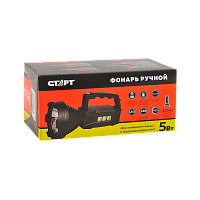 Фонарь прожектор Старт LHE 515-B1 5W от аккумулятора 4 режима черный (1/40)