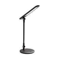 Светильник настольный Космос DESK034b 9W на основании сенс. 3 цв. черный (1/24)