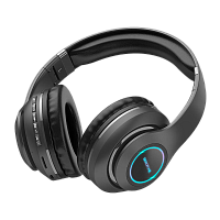 Наушники полноразмерные Borofone BO17 bluetooth 5.0 с микр. черный (1/36) 