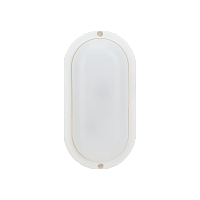 Светильник настенно-потолочный Космос ДПО 15W 230V IP65 для ЖКХ овал (1/40)