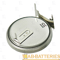 Батарейка ET CR2032-VC2 PK1 2-ножки вертикальный монтаж, литиевый элемент 3V