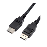 Кабель Atcom AT6121 DisplayPort (m)-DisplayPort (m) 1.8м силикон ver.1.4 черный в пакете (1/100)