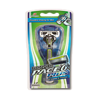 Бритва DORCO "PACE6 Plus" 6 лезвий с триммером (1/6) 