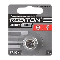 Батарейка Robiton PROFI CR1/3N BL1 Lithium 3V (1/20/600) 